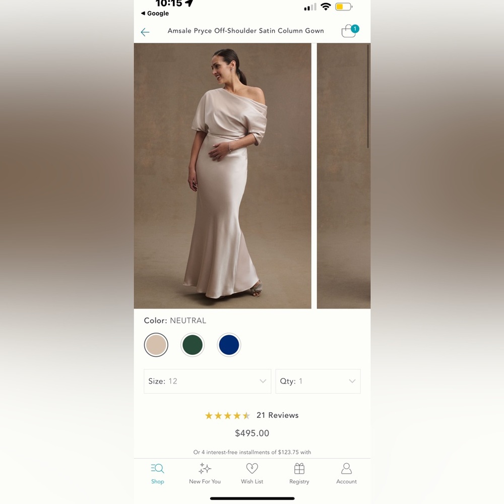 Anthropology/ BHLDN Dress dress is a size 12 but altered to a size 6